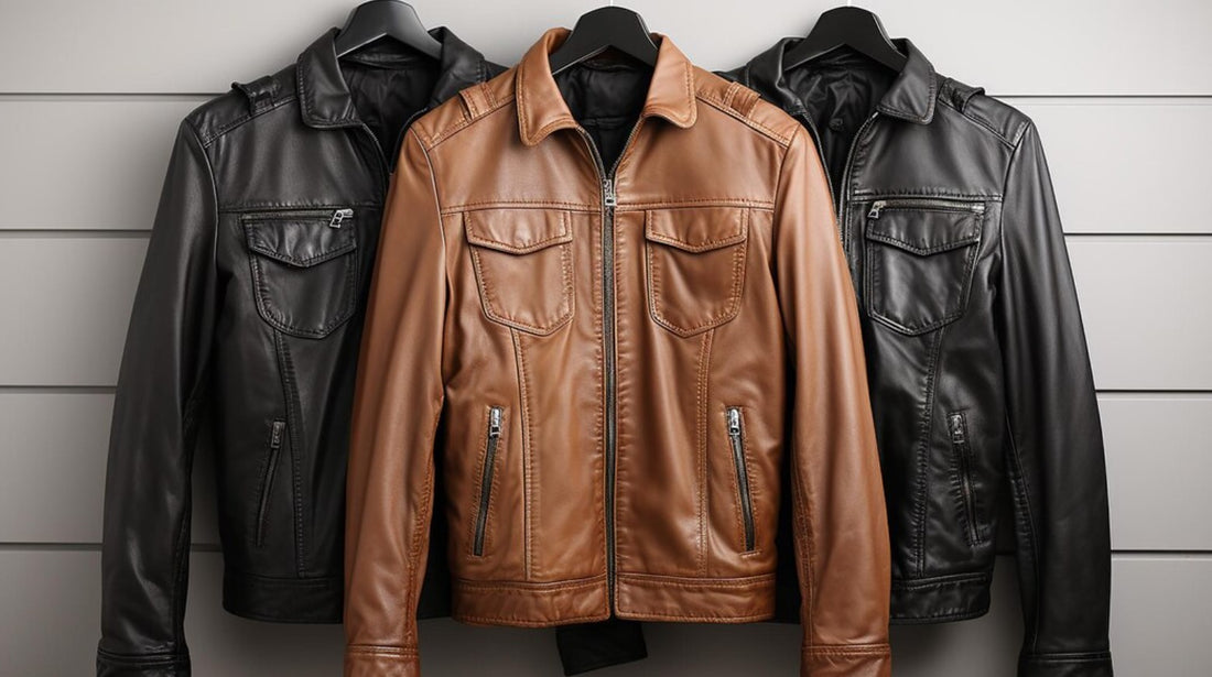 Top Leather Jacket Trends for Men in the United States